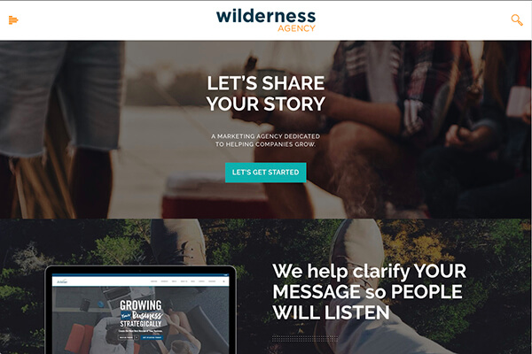Wilderness Agency homepage